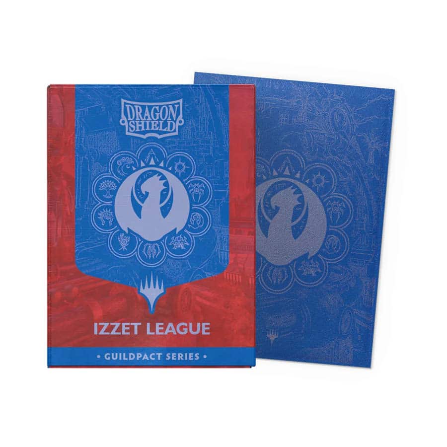 Dragon Shield: Dual Matte Art Sleeves - Izzet League (100ct)