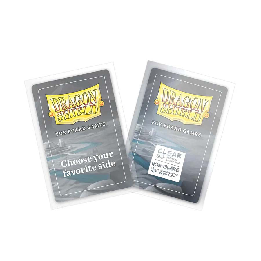 Board Game Sleeves: Clear - "Mini European" 45 X 68mm (100)