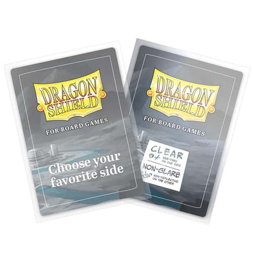 Board Game Sleeves: Clear - "Standard" 63 X 88mm (100)