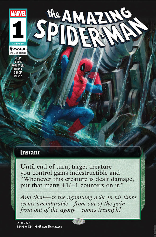 The Amazing Spider-Man #1: Magic the Gathering Variant Cover (Strength of Will)