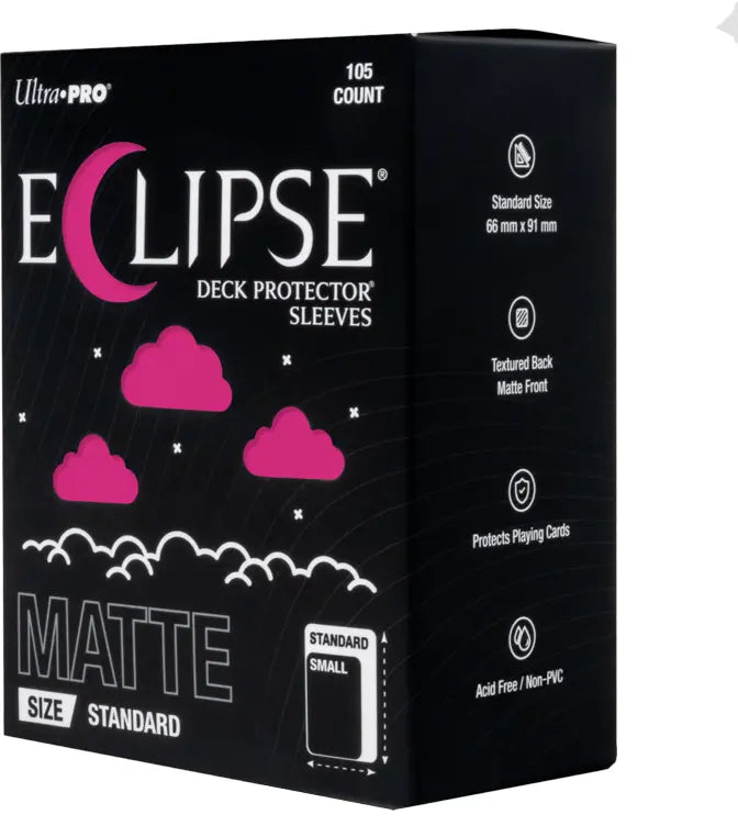 Eclipse Sleeves: Matte - Hot Pink (105ct)