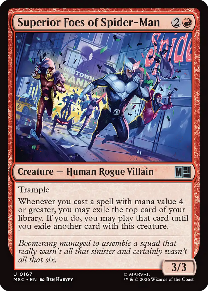 Superior Foes of Spider-Man [Marvel Super Heroes Commander]