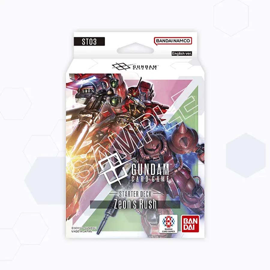 Gundam Starter Deck: "Zeon's Rush" [ST03]