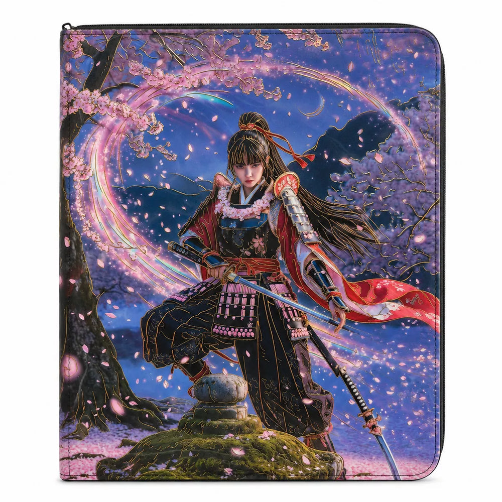 Maggot Labs Zippered Binder (9-Pocket): Sakura Kenshi -The Blossom Blade