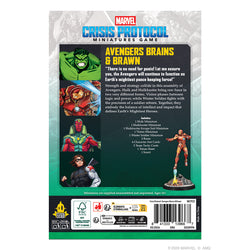 Marvel: Crisis Protocol - Avengers Brains & Brawn Character Pack