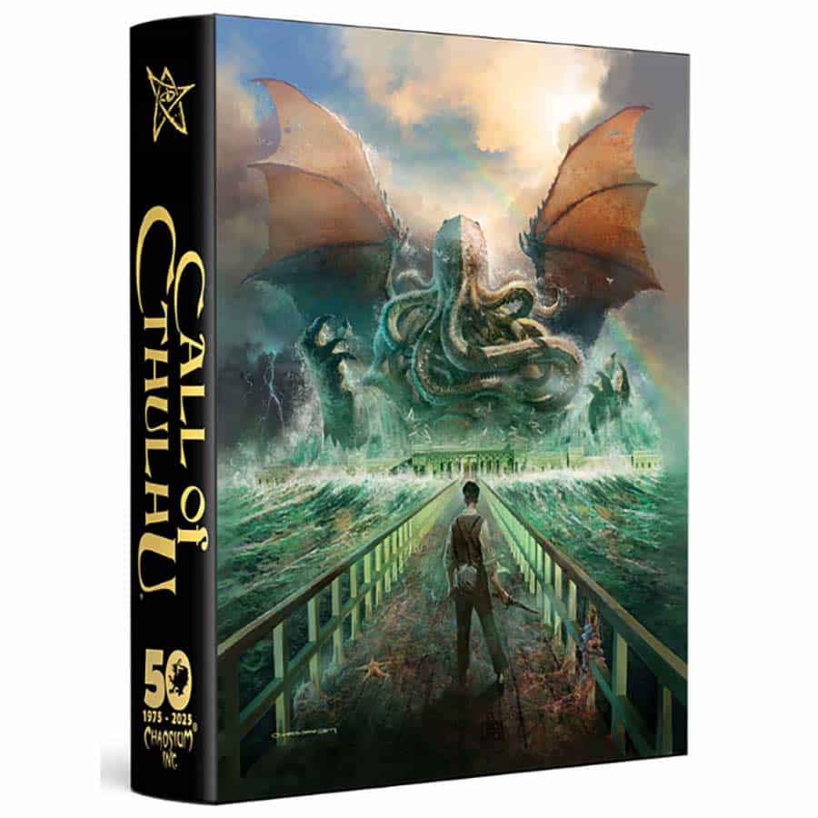 Call of Cthulhu RPG: Choasium's 50TH Annniversary Slipcase
