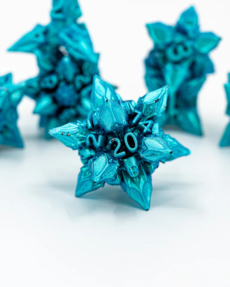 Metal RPG Dice Set: Fortress of Solitude