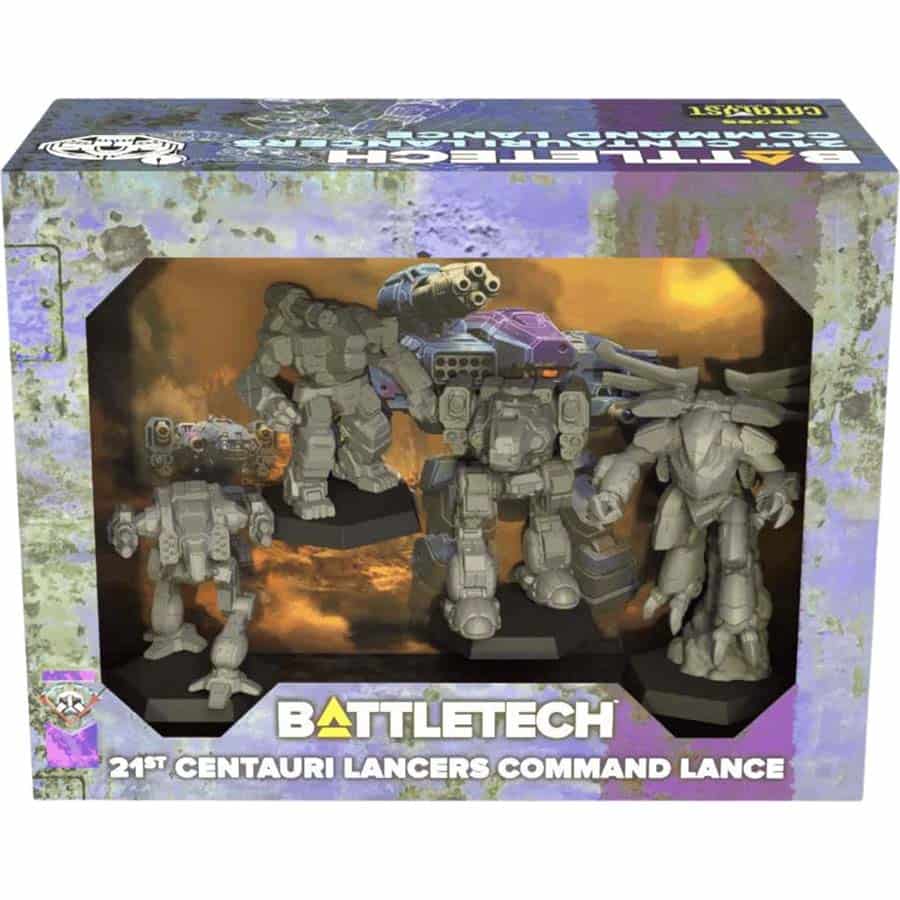 Battletech: 21st Centauri Lancers Commasnd Lance