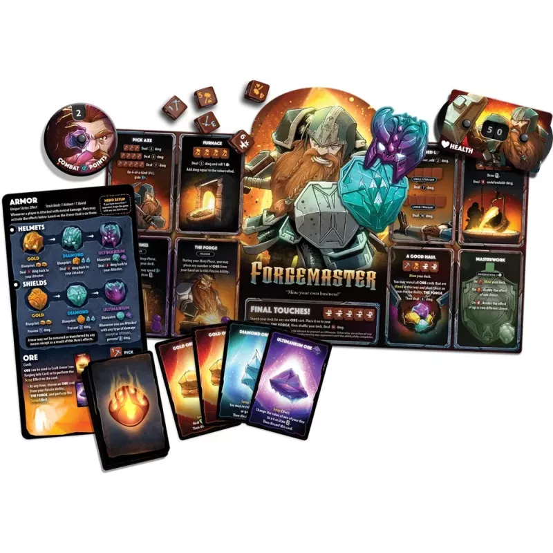 Dice Throne: Hero Pack - Forgemaster