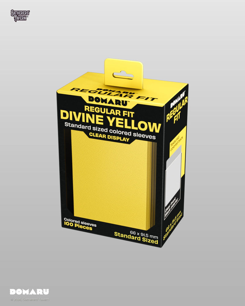 Gatherers Tavern Domaru Sleeves - Divine Yellow