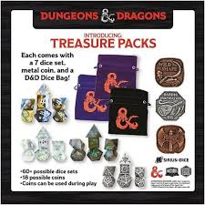 Acererak's Treasure: Crystal Mystery Dice Set