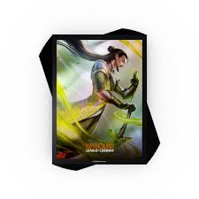 Riftbound Card Sleeves: Unleashed - Yi Wuju Master