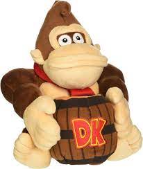Barrel Donkey Kong 8 Inch Plush