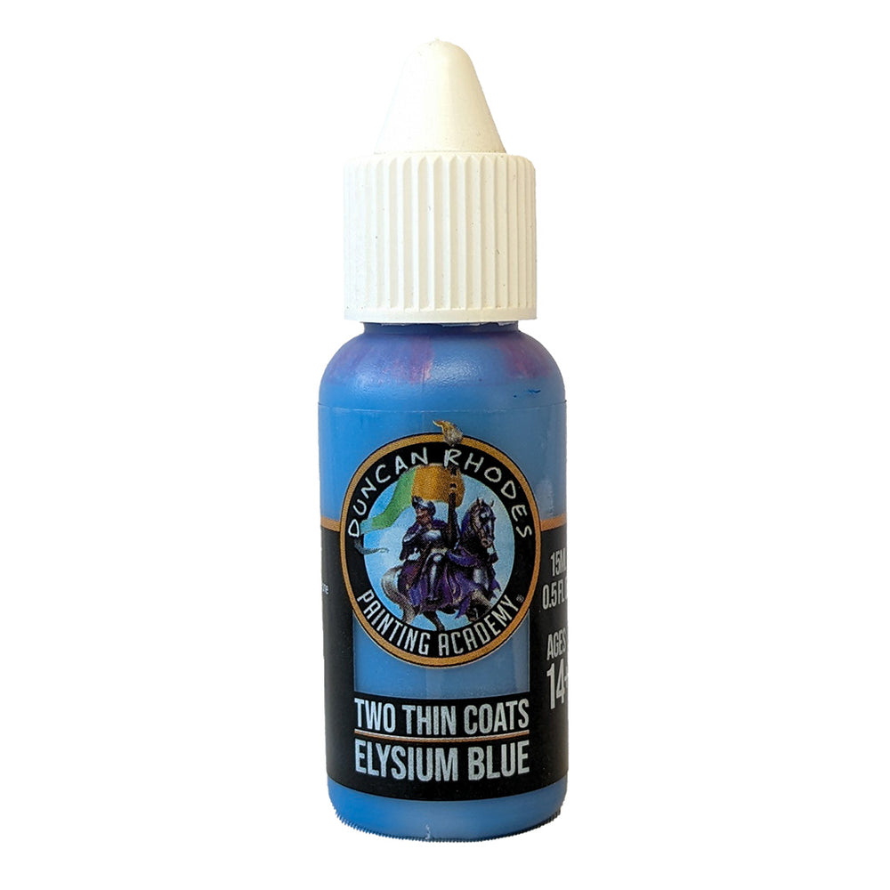 Two Thin Coats: Elysium Blue