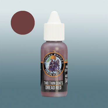 Two Thin Coats: Dread Red