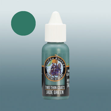 Two Thin Coats: Jade Green