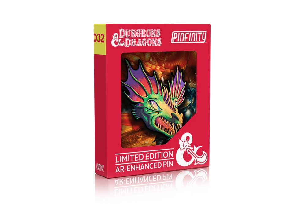 D&D AR Pin: Classic Dragon