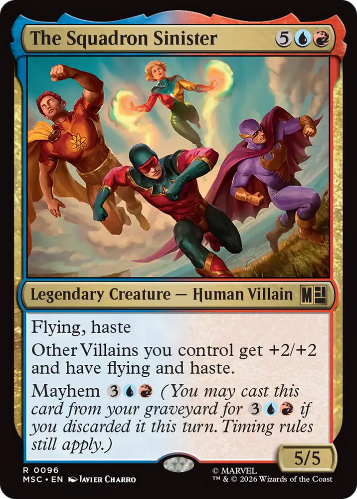 The Squadron Sinister [Marvel Super Heroes Commander]
