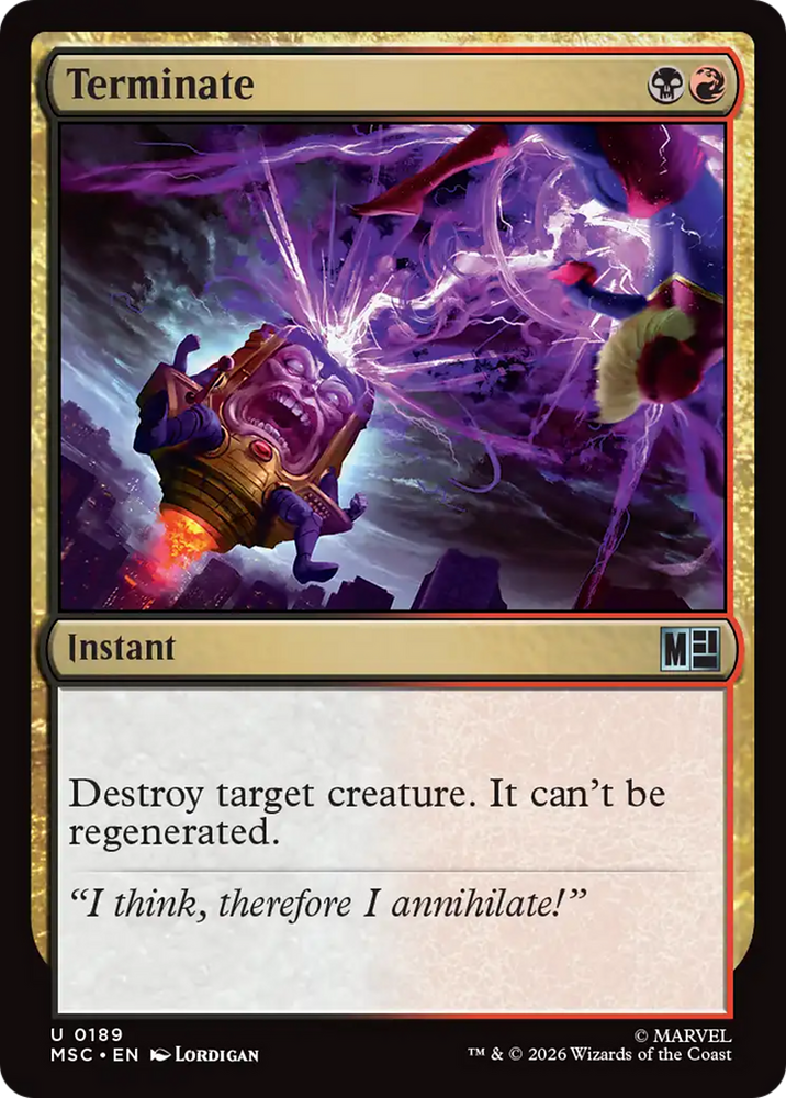 Terminate [Marvel Super Heroes Commander]