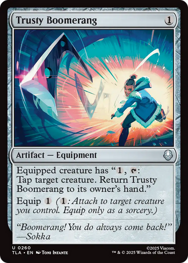 Trusty Boomerang [Avatar: The Last Airbender]