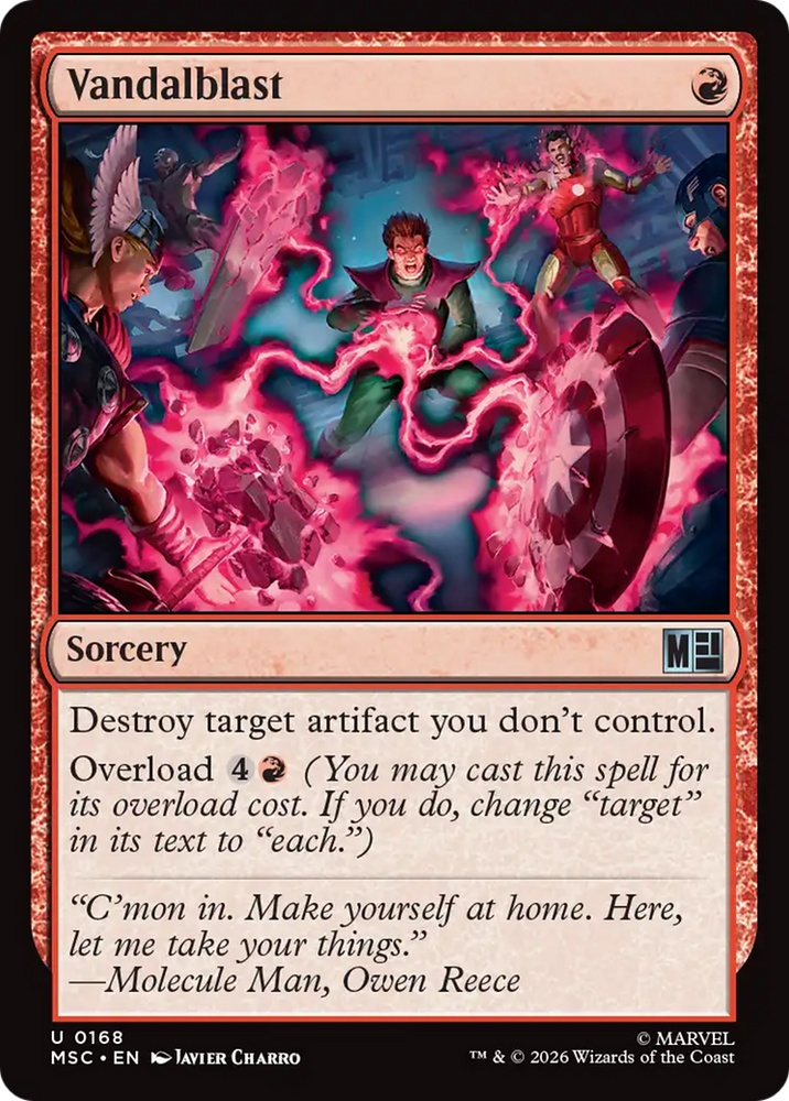 Vandalblast (Surge Foil) [Marvel Super Heroes Commander]