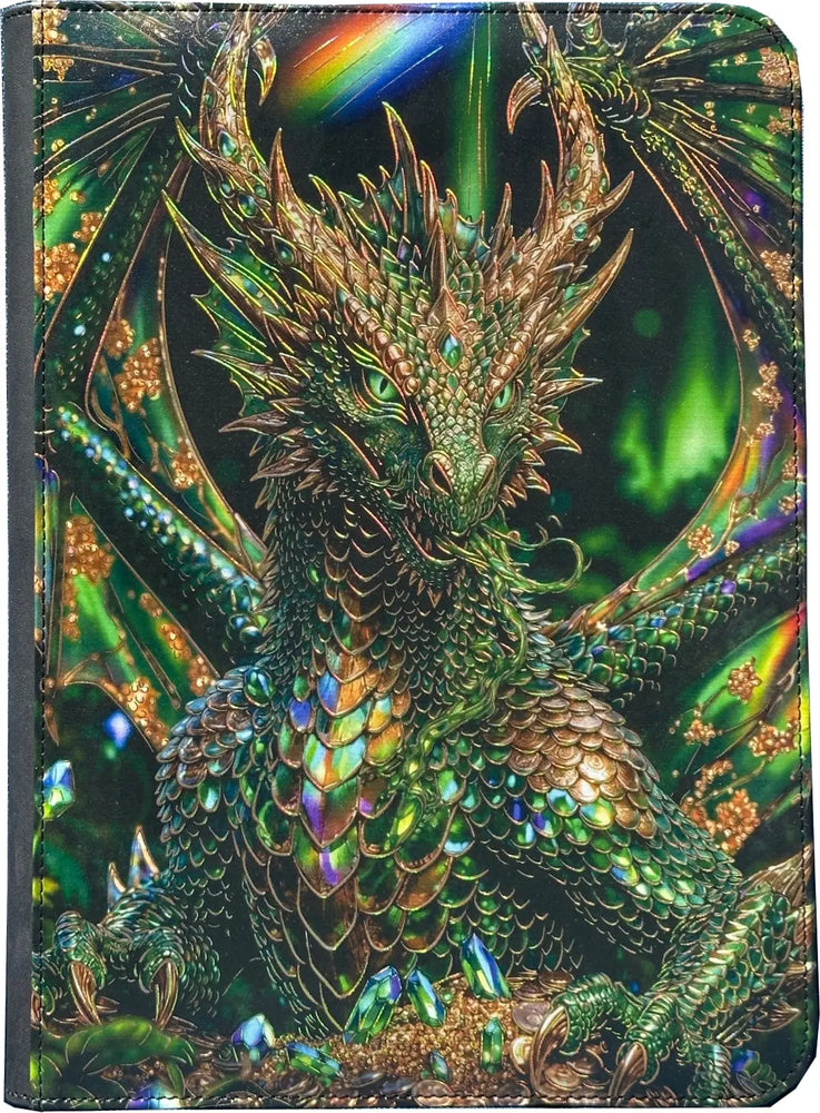 Maggot Labs Zippered Binder (9-Pocket): Emerald Canopy Hoarder