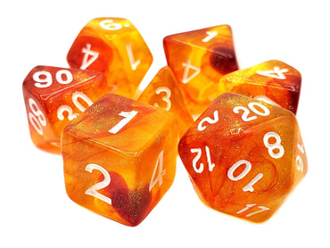 RPG Dice Set: Galaxy - Exploding Sun