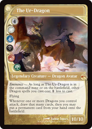 The Ur-Dragon (Retro Frame) [MagicFest 2025]