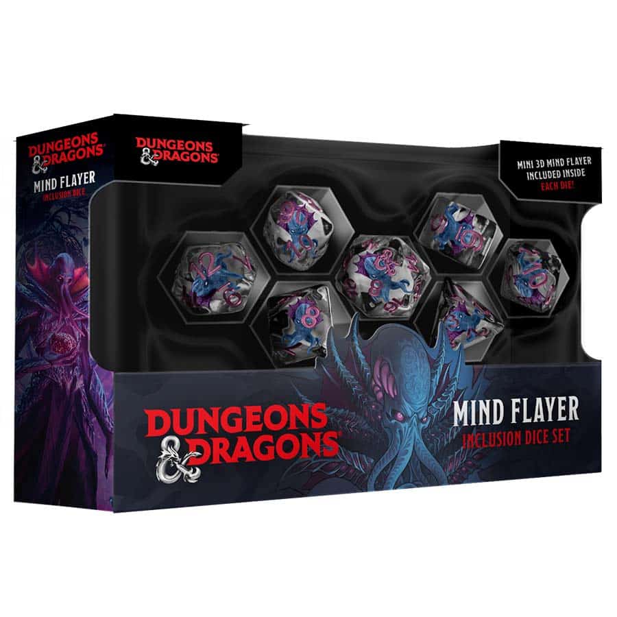 D&D Mind Flayer Dice Set
