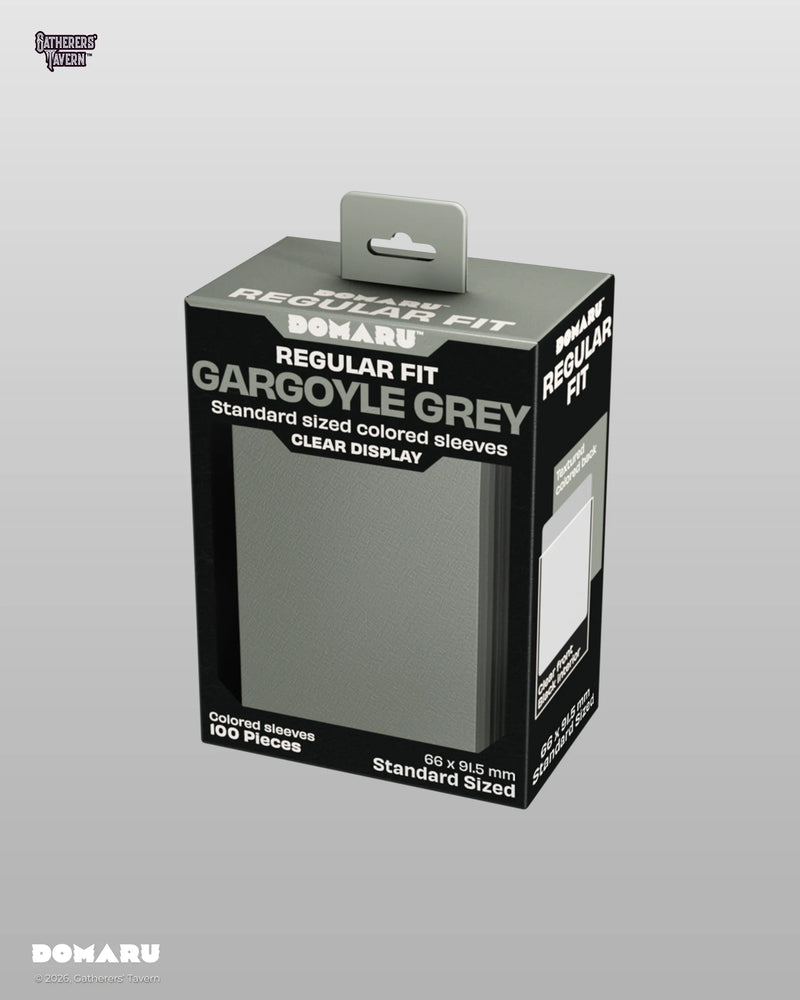 Gatherers Tavern Domaru Sleeves - Gargoyle Grey