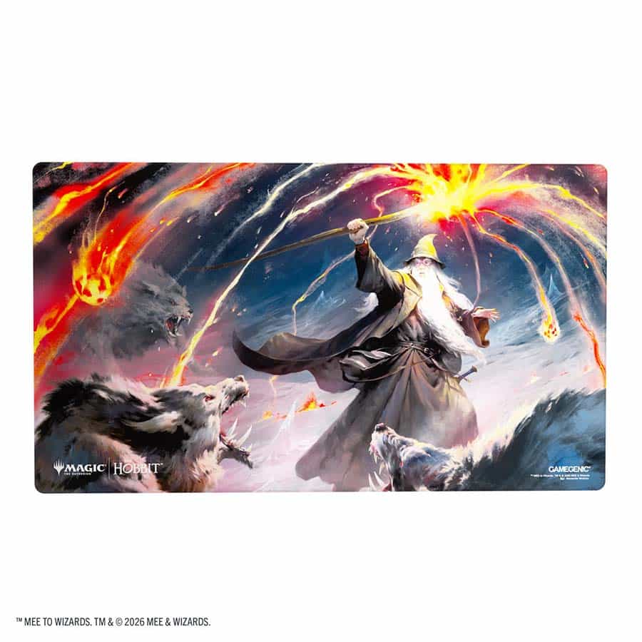 The Hobbit: Shiny Playmat - Gandalf, Shadow's Foe
