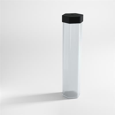 Hexagon Playmat Tube: Clear