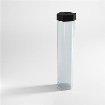 Hexagon Playmat Tube: Clear