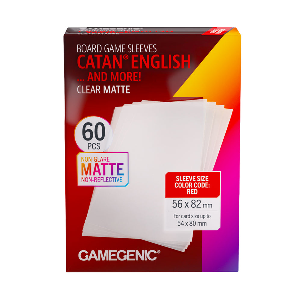 Board Game Sleeves: "Catan" 56x82mm (60ct)