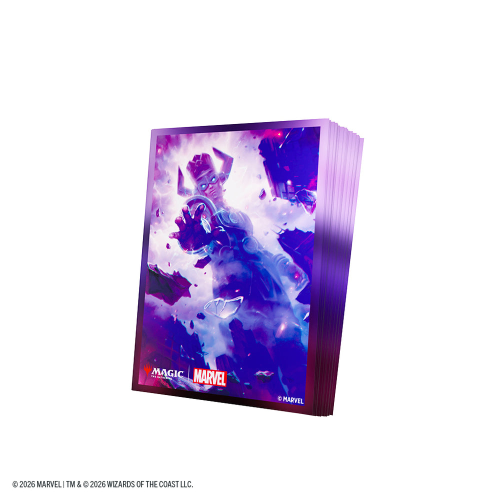 Magic: The Gathering | Marvel Super Heroes Premium Art Sleeves - Galactus Token