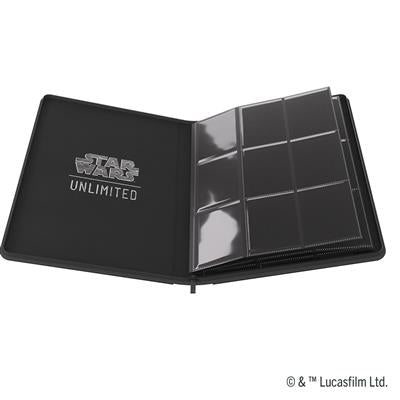 Zip-Up Album: 18-Pocket - Star Wars: Unlimited Black