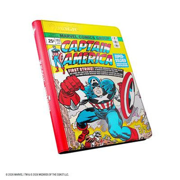 Marvel Super Heroes: Zip-Up Album 18-Pocket - Captain America/Black Panther