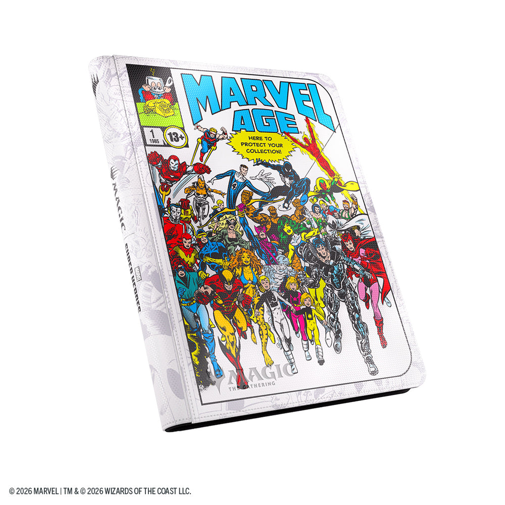 Magic: The Gathering | Marvel Super Heroes Zip-Up Album 18-Pocket - Marvel Age