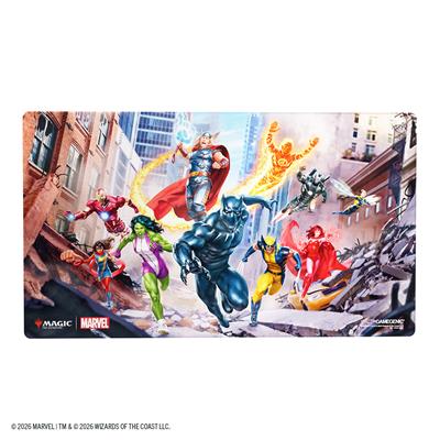 Magic: The Gathering | Marvel Super Heroes Shiny Playmat - Marvel Super Heroes