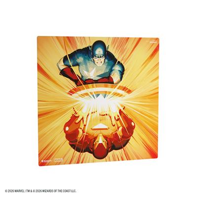 Marvel Super Heroes Prime 2-Player Playmat - Iron Man/Captain America