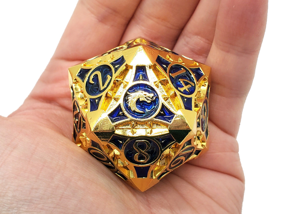 40MM D20: Gold/Blue
