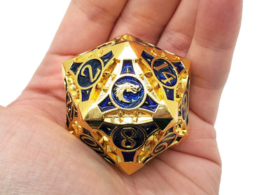 40MM D20: Gold/Blue