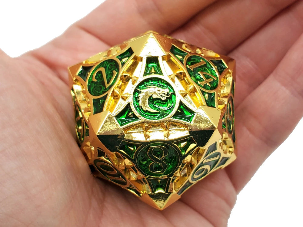 40MM D20: Gold/Green
