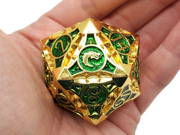 40MM D20: Gold/Green