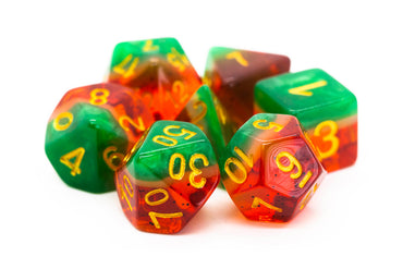 Old School: Gradients - Watermelon Yum! Dice Set