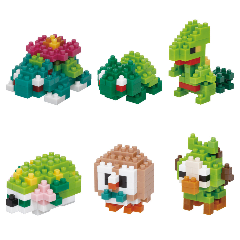 Nanoblock: Pokemon Series - Grass Set 1