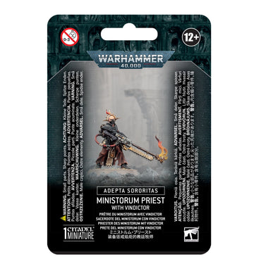Adepta Sororitas: Ministorium Priest with Vindicator