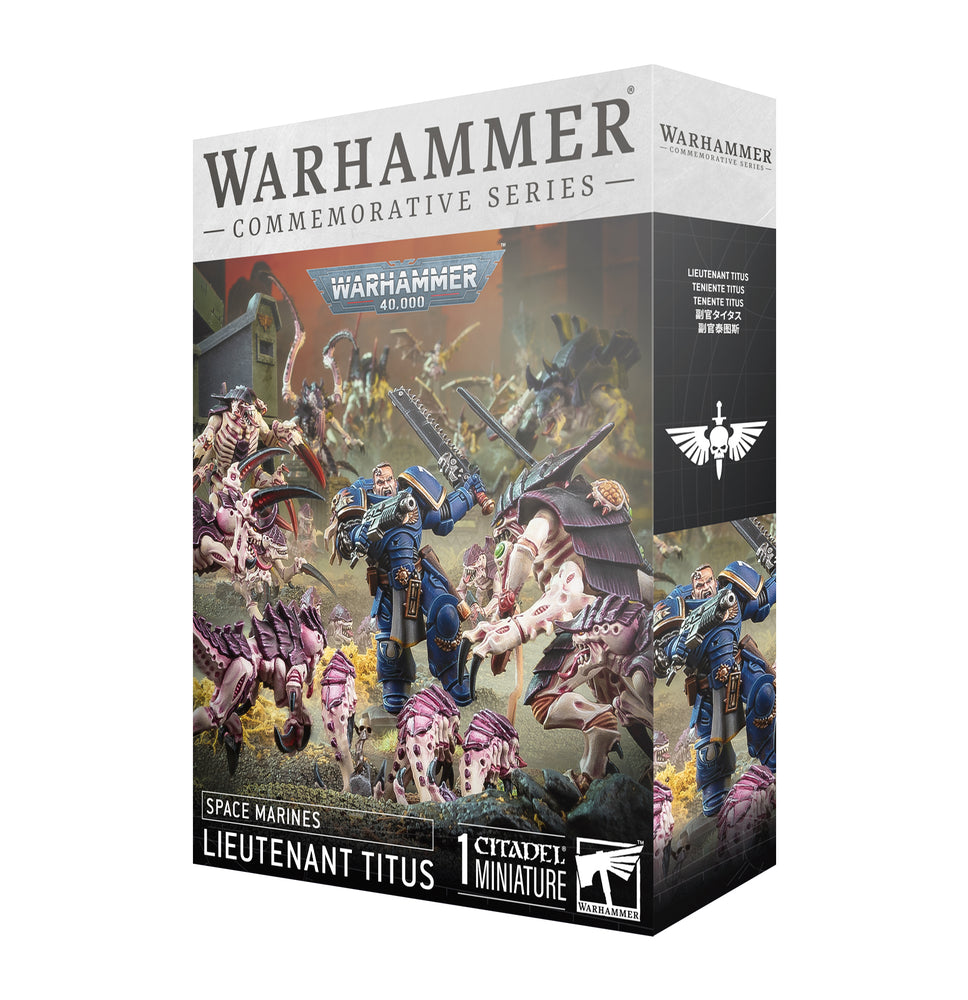 Warhammer Commemorative Series: Space Marines - Lieutenant Titus