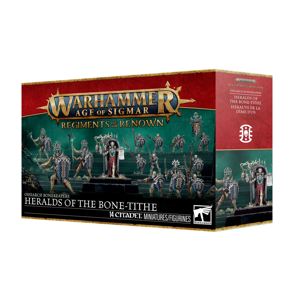 Regiment of Renown: Ossiarch Bonereapers - Heralds of the Bone-tithe