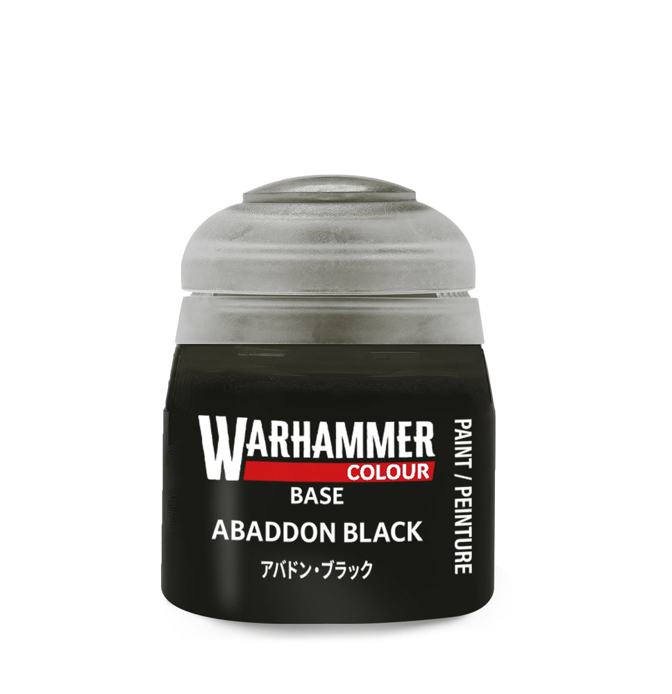 Citadel Colour: Base - Abaddon Black